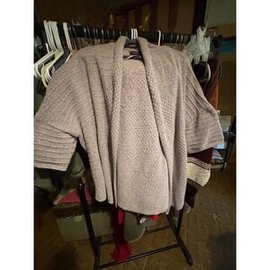 Lane Bryant Womens Open Front Boucle Knit Cardigan Sweater Plus Size 22/26